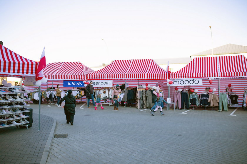 Namioty pod Galerią Krosno