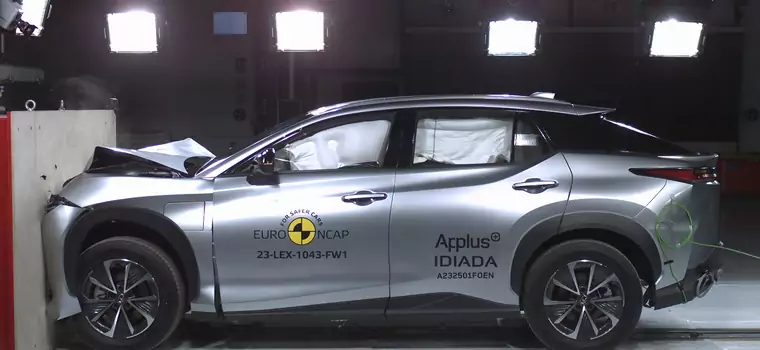 Jak bezpieczny jest elektryczny Lexus RZ? Wyniki testów Euro NCAP