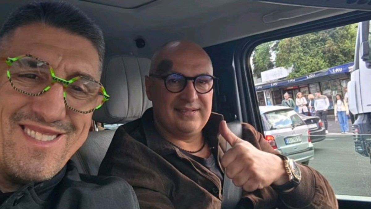 Kristijan Golubović sa mužem Olje Karleuše