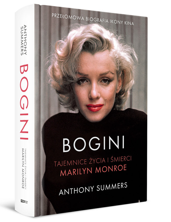 Okładka książki Anthony'ego Summersa "Bogini" o Marilyn Monroe