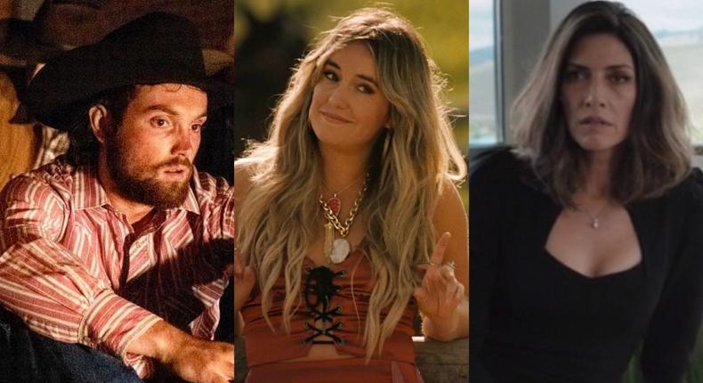 Lainey Wilson, Kai Caster, Dawn Olivieri all play new characters in season five of Yellowstone.Paramount Network