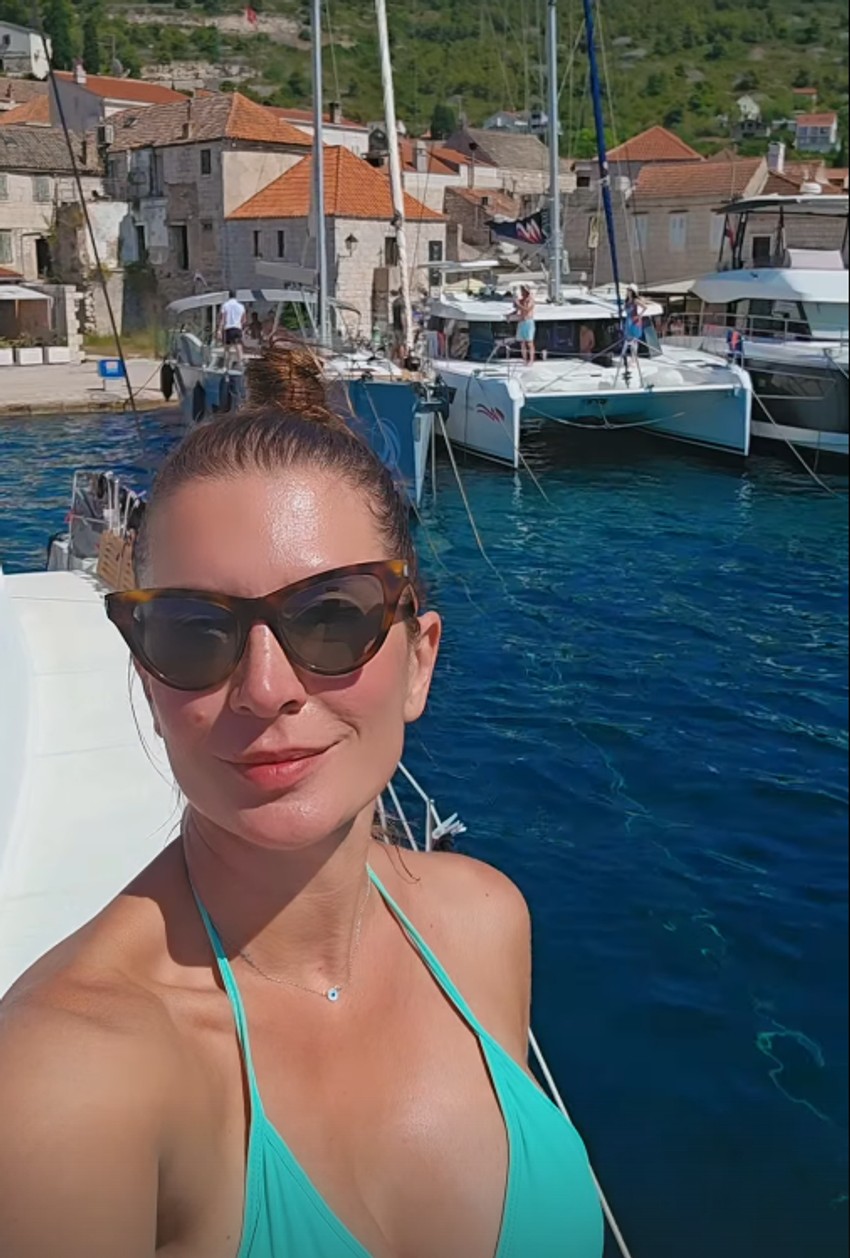 Adriana Čortan pokazala kako uživa