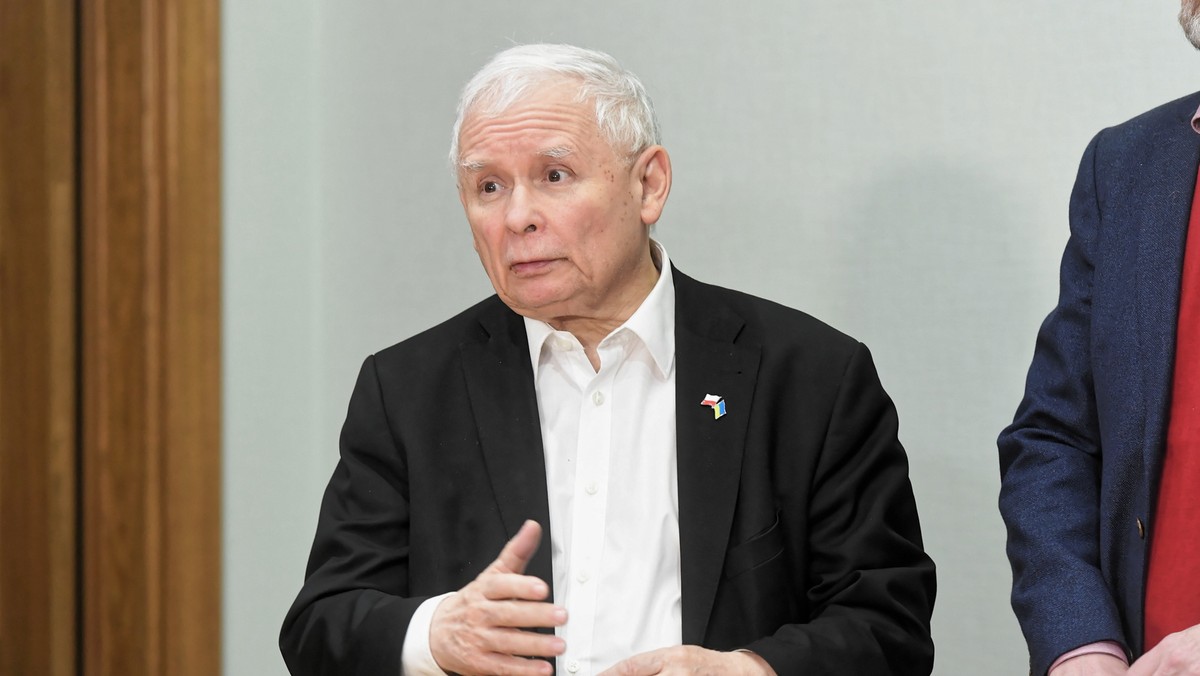 Jarosław Kaczyński w Kijowie