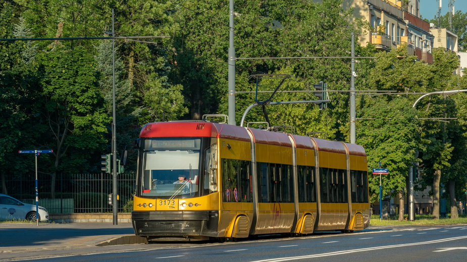 Zmarł pasażer w tramwaju w Warszawie 