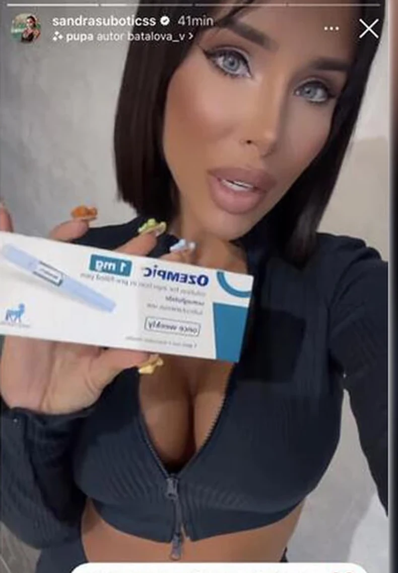 Aleksandra Subotić reklamirala lek za dijabetičare