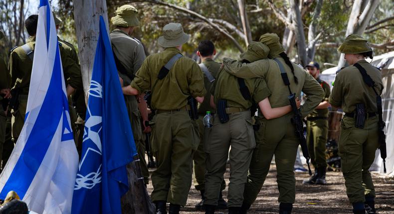 Israeli soldiers.Alexi J. Rosenfeld/Getty Images