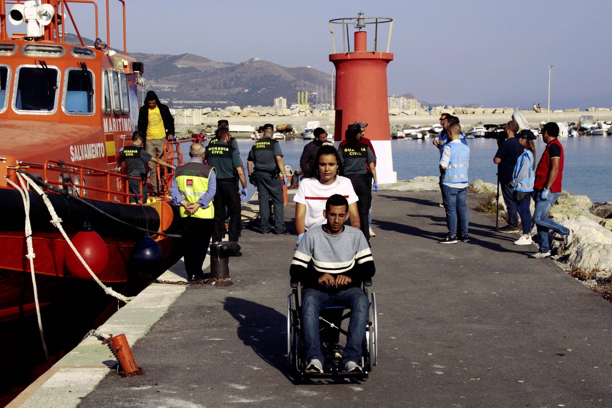 18 Maghreb migrants are rescued in Granada