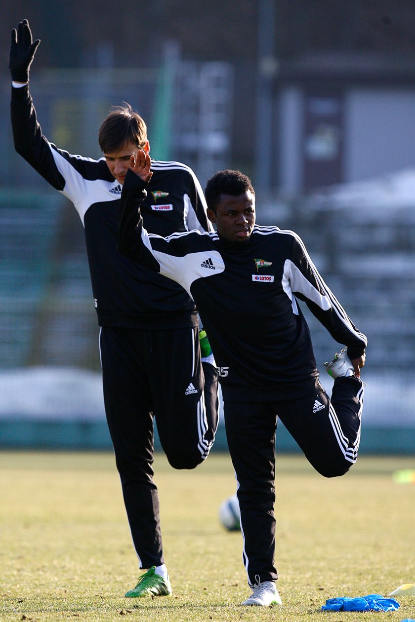 Emmanuel Sani na testach w Lechii Gdańsk