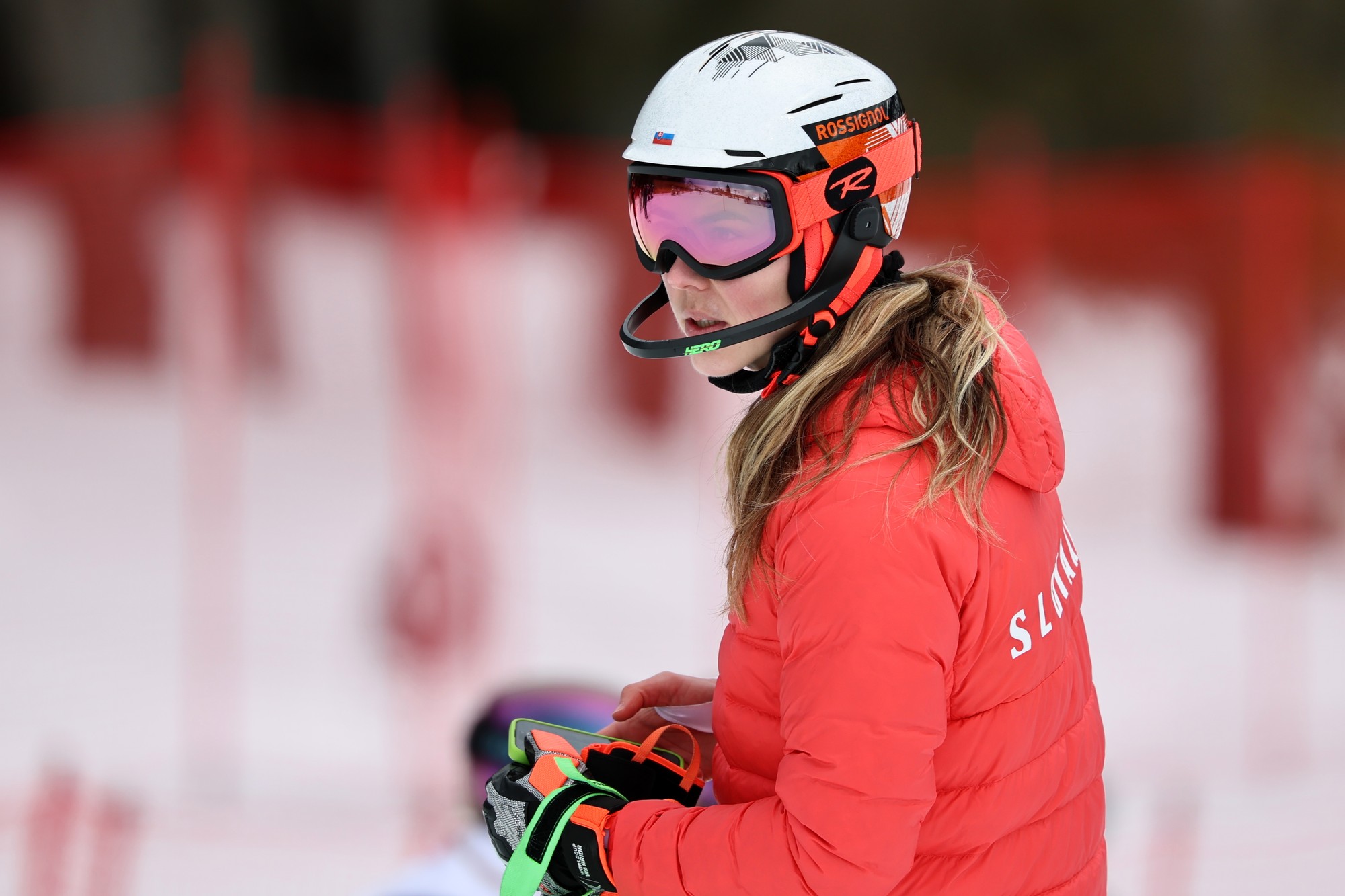 Slovenská lyžiarka Petra Vlhová na ZOH 2026. 