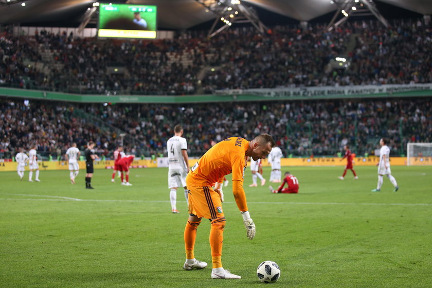 Pilka nozna. Ekstraklasa. Legia Warszawa - Wisla Krakow. 21.10.2018