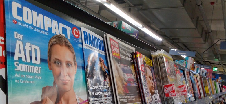 Niemiecki MSW zdelegalizował pismo. "Główną tubą prawicowych ekstremistów"