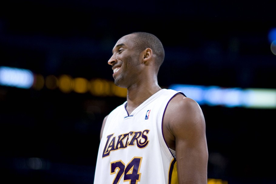 Kobe Bryant w trakcie meczu Los Angeles Lakers z Minnesota Timberwolves w 2008 r.