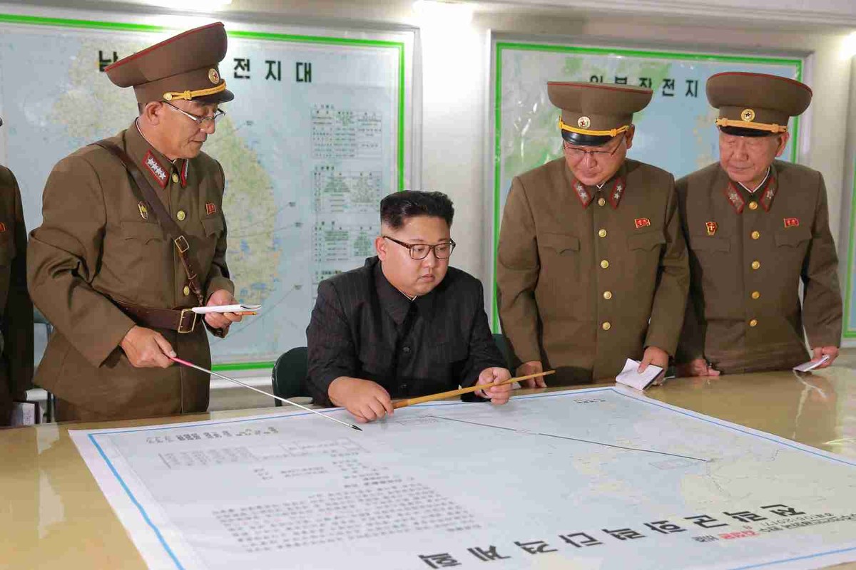 Kim Dzong Un EPA KCNA