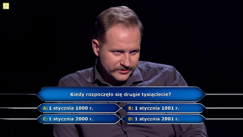 Jacek Iwaszko usłyszał pytanie za milion