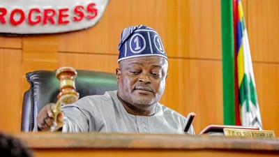 Speaker, Lagos State House of Assembly, Mudashiru Obasa [LSHA]