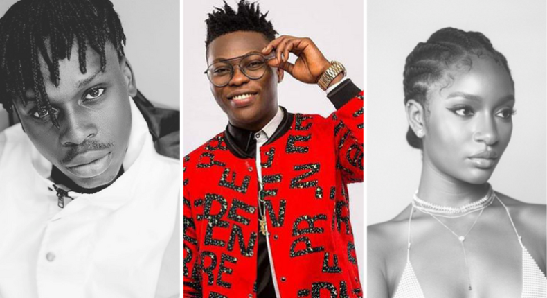 Ayra Starr, Fireboy DML, and Reekado Banks