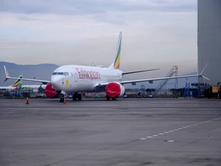 Uziemiony Boeing 737 MAX należący do Ethiopian Airlines