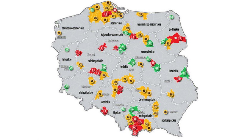 Od 3 października obowiązuje  nowa lista powiatów objętych dodatkowymi obostrzeniami.