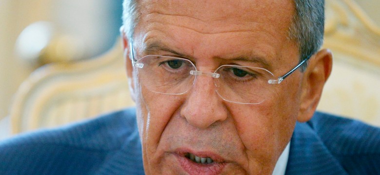 Niedyplomatyczne słowa szefa rosyjskiej dyplomacji Ławrowa. Zobacz WIDEO