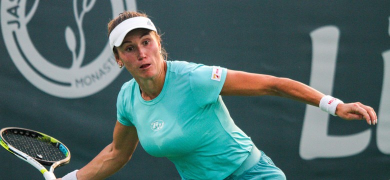 Katarzyna Kawa wyeliminowana w 2. rundzie turnieju WTA w Monastyrze