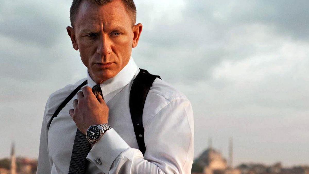 Daniel Craig jako James Bond w filmie "Skyfall" (fot. kadr)