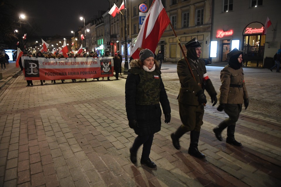 Marsz Pamięci w Dniu Żołnierzy Wyklętych