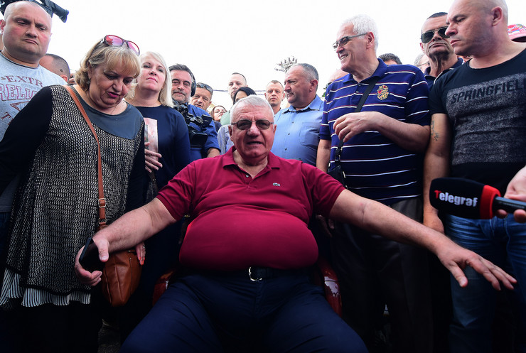 Jarak198 miting srpske radikalne stranke Vojislav Seselj foto Nenad Mihajlovic