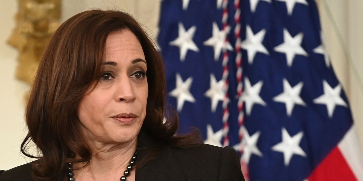 Wiceprezydent USA Kamala Harris. 