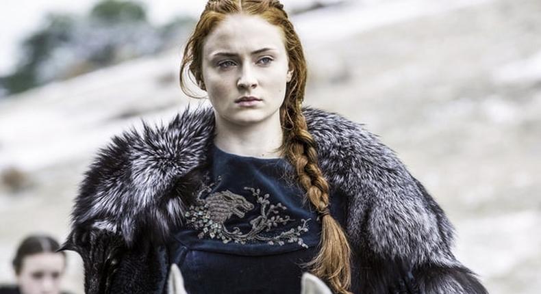 Sophie Turner as Sansa Stark 