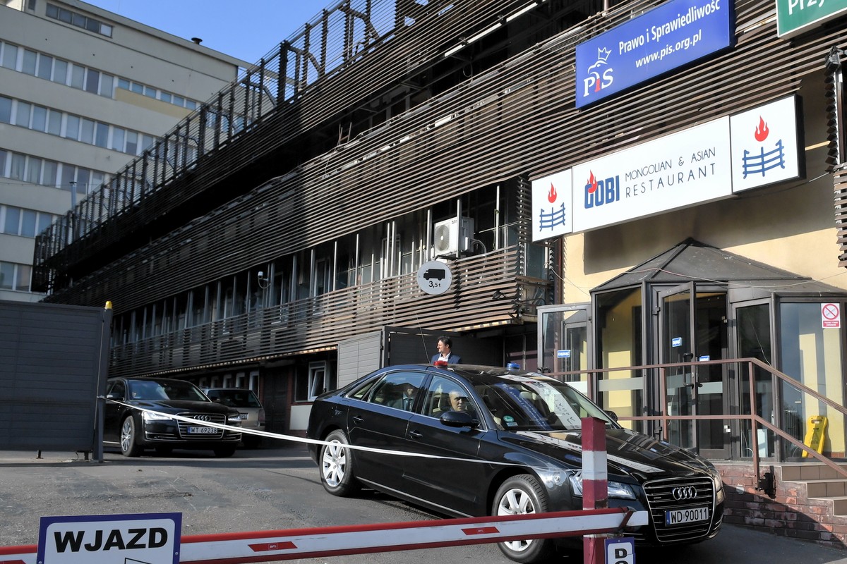 Siedziba PiS na Nowogrodzkiej