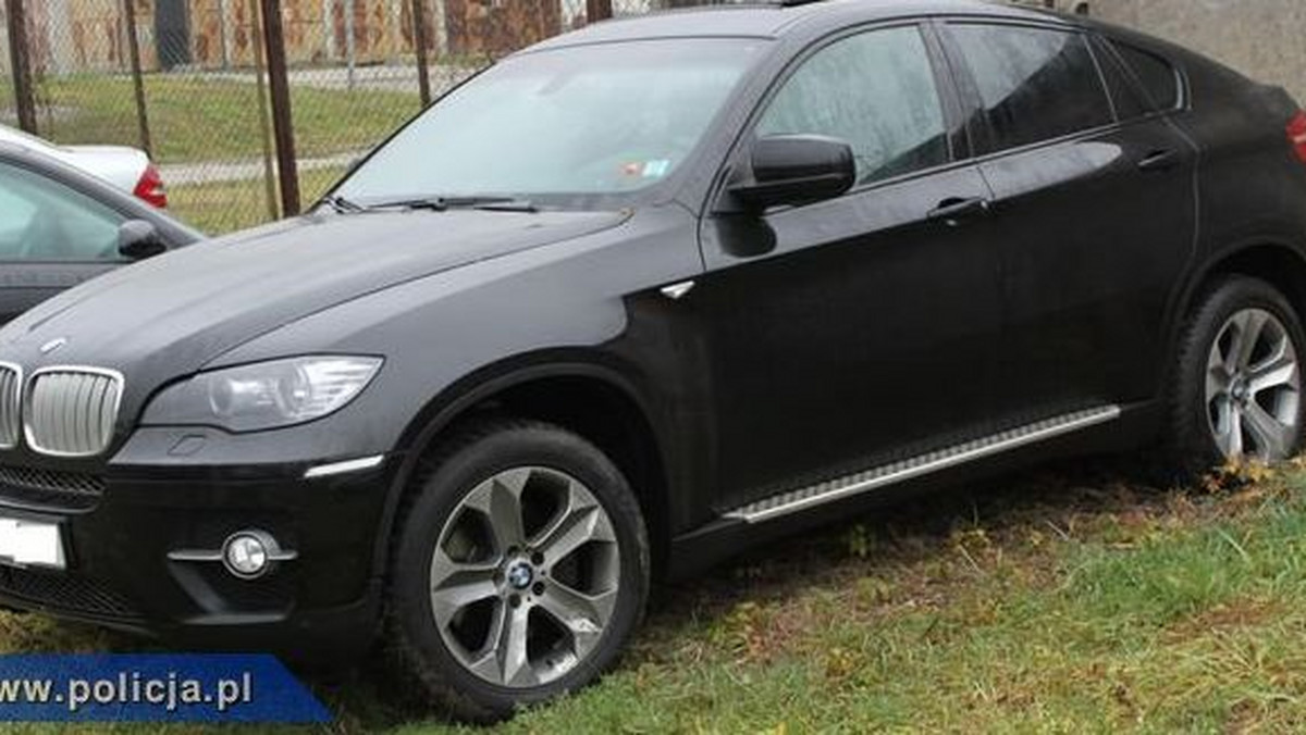 Policjanci z Oddziału Prewencji odnaleźli skradzione w Niemczech BMW X6 warte prawie 250 tys. zł.