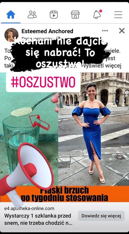 Widok InstaStories z profilu Katarzyny Cichopek na Instagramie