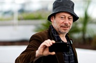 Mathieu Amalric podczas 71. Filmowego Festiwalu w Cannes, maj 2018 r.