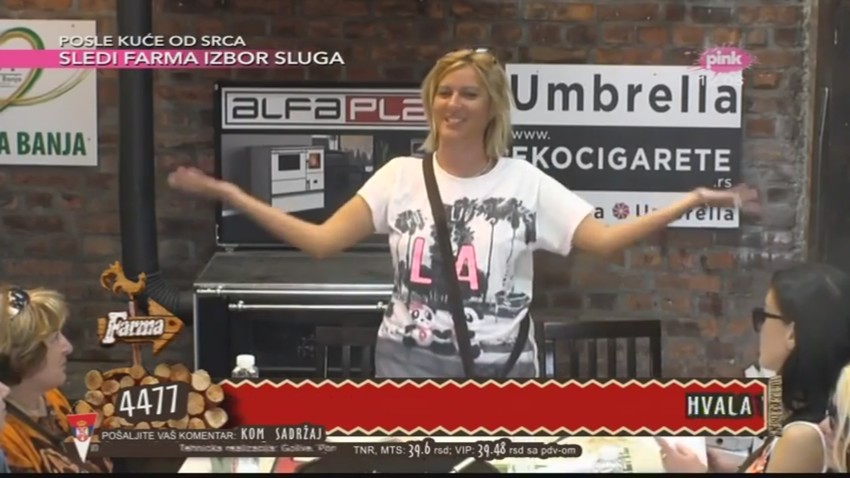 Jelena Golubović, Farma 7