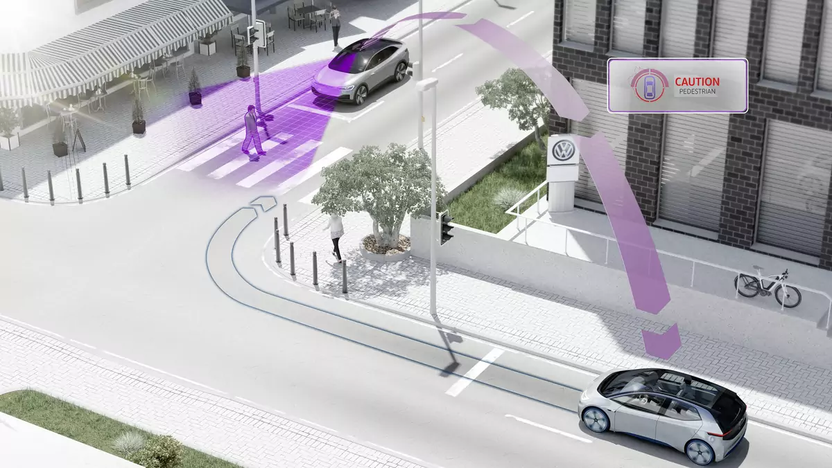 Technologia zastosowana przez Volkswagena opiera się na standardzie IEEE 802.11p (pWLAN)