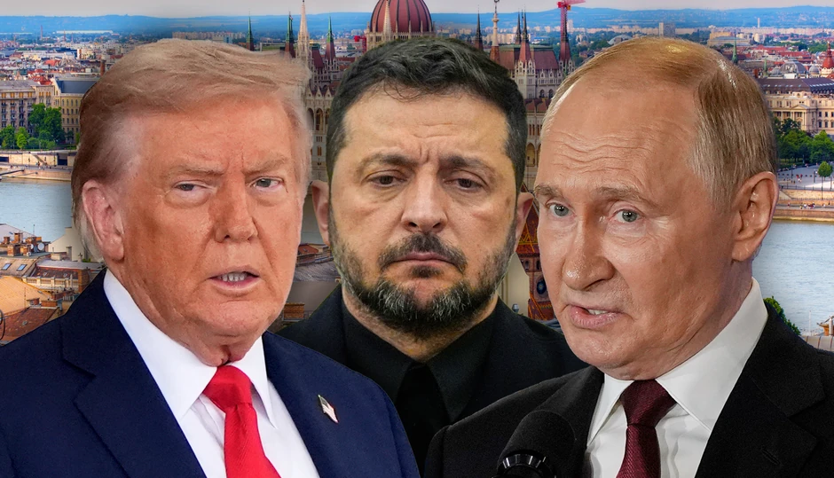 Putin, Tramp i Zelenski kombo
