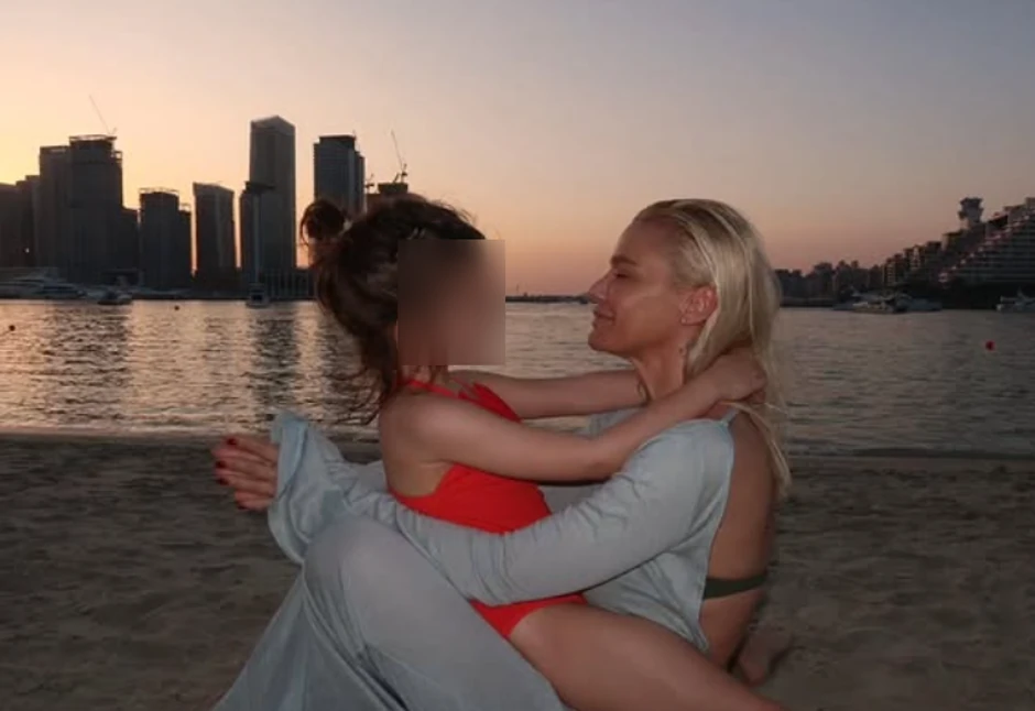 Nataša Bekvalac sa Katjom