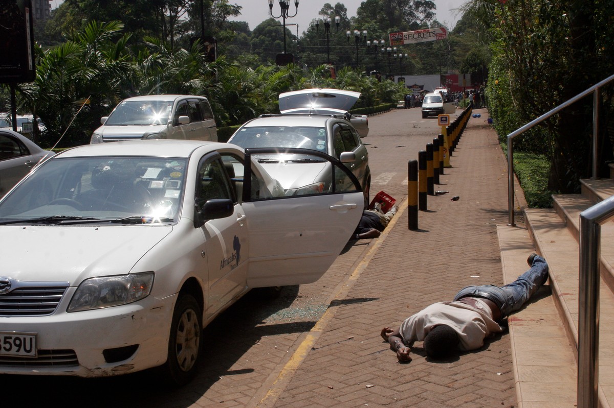 Strzelanina w centrum handlowym w Kenii