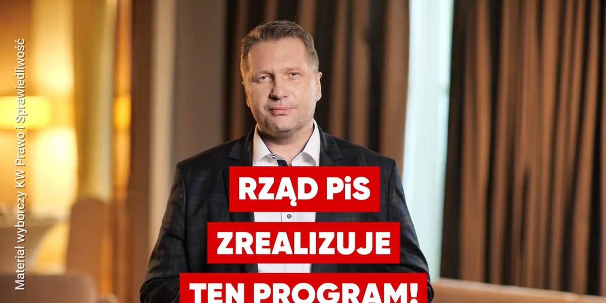 Ogłoszono czwarty "konkret PiS". Przemysław Czarnek obiecuje...