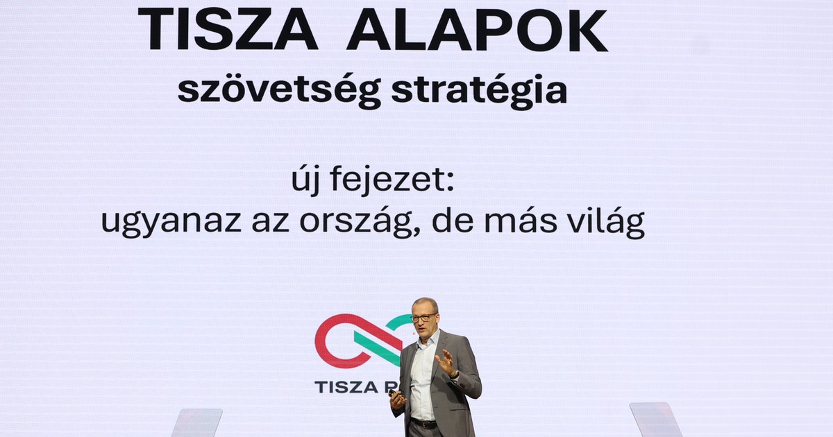 TISZA-kongresszus: a színpadon Tarr Zoltán! Elmondta, kik a szövetségeseik