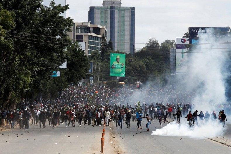 Protest in Kenya
