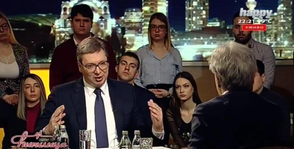 Vučić u emisiji "Ćirilica"