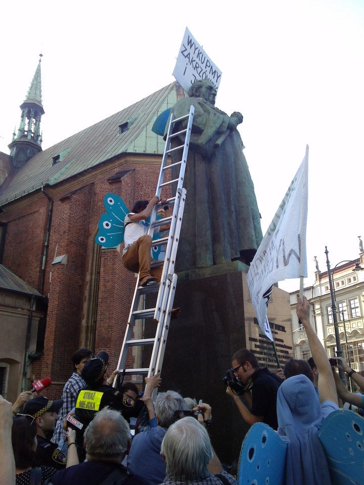 Protest ws. krakowskiego Zakrzówka