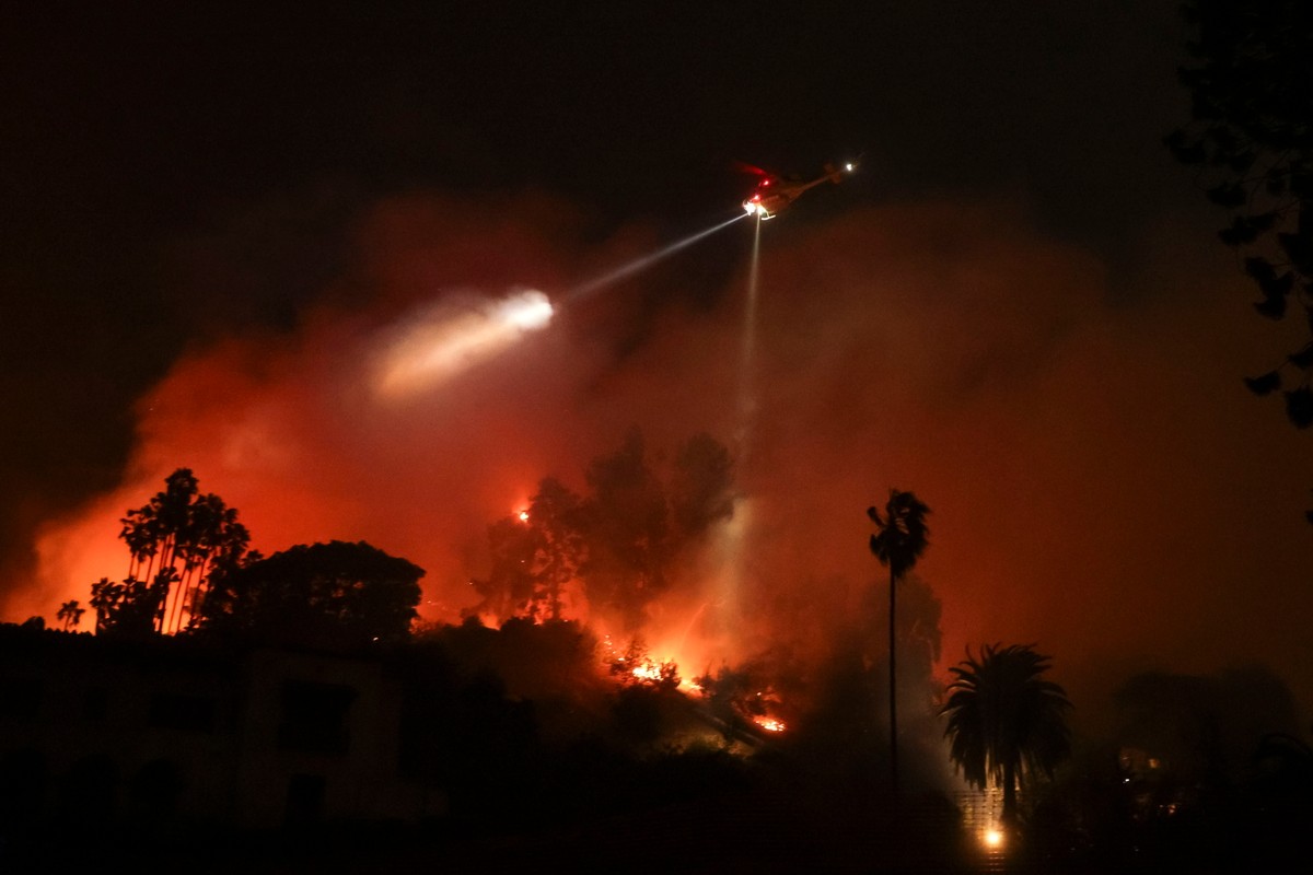 pożar, Kalifornia