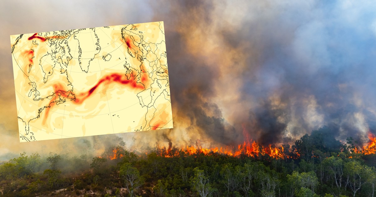 カナダの山火事の煙がヨーロッパに到達。彼らは私たちに向かって飛んでいます