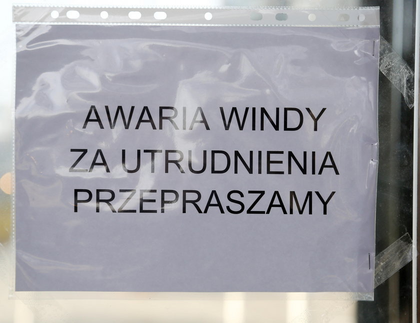 Awaria wind na Postępu!