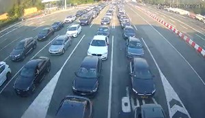 Kilometarske kolone na Batrovcima