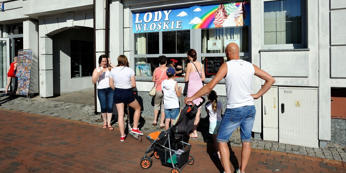 Sprzedaż lodów w kwietniu wzrosła ośmiokrotnie