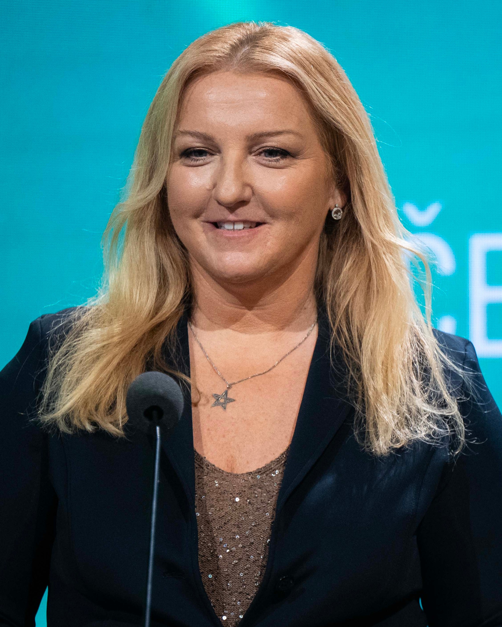 Generálna riaditeľka Slovenskej televízie a rozhlasu (STVR) Martina Flašíková.