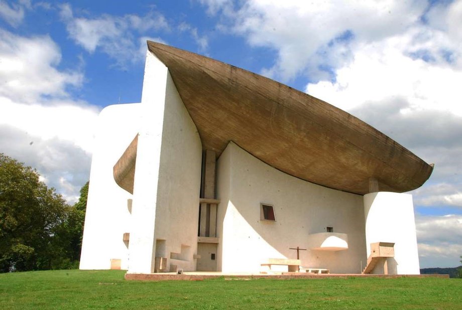 Kaplica Notre Dame du Haut we Francji